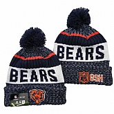 Chicago Bears Team Logo Knit Hat YD (17),baseball caps,new era cap wholesale,wholesale hats